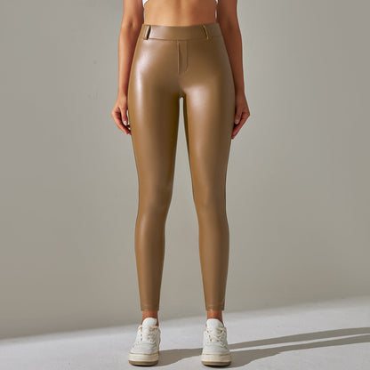 Damleggings Sportig Design Polyester-3