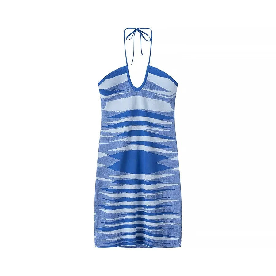 Maxiklänning Dam Modern Wrap Design Lätt Material för Sommar 6