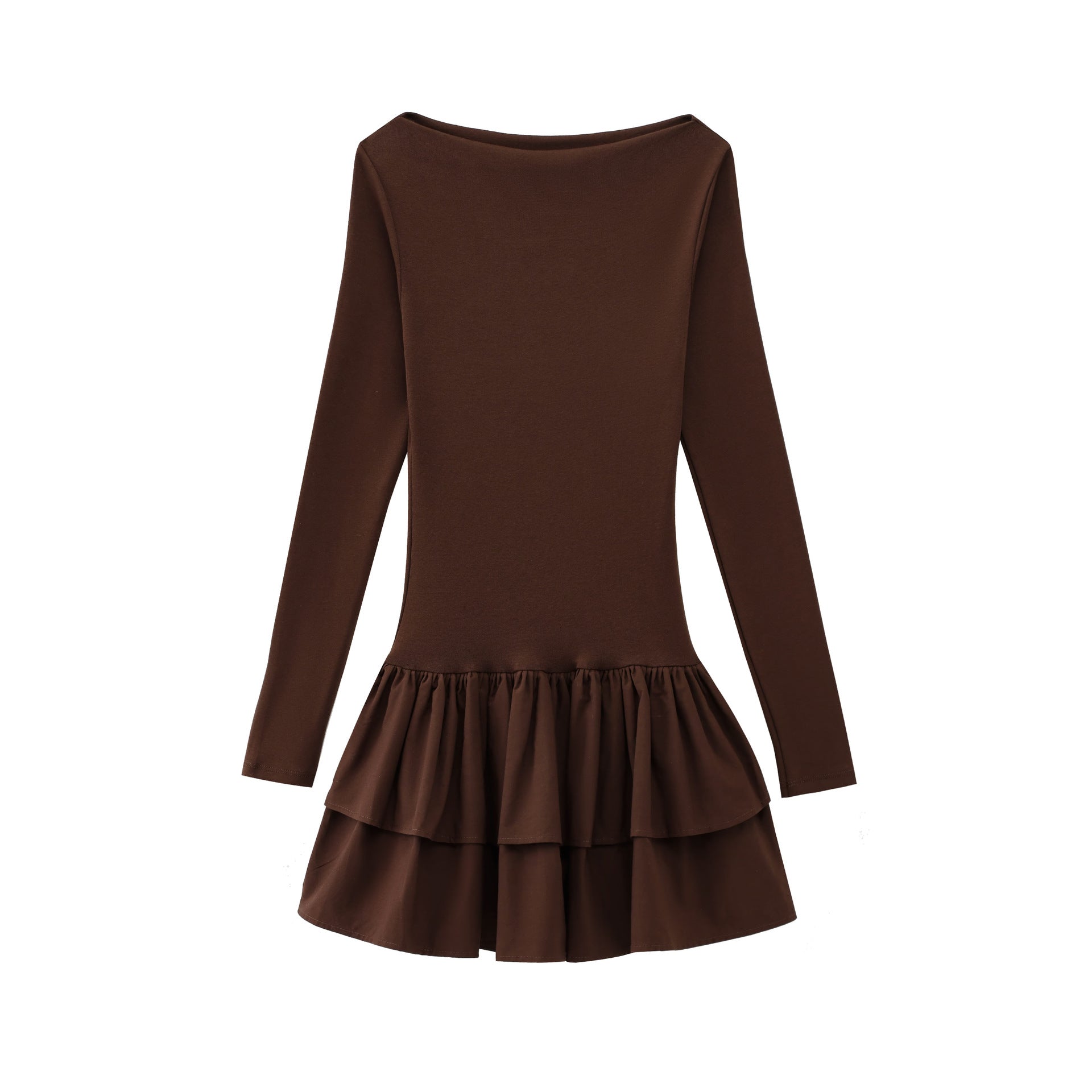 Variant image for Dam Klänning Långa Ärmar Elegant Polyester Fina Dam Klänningar-13