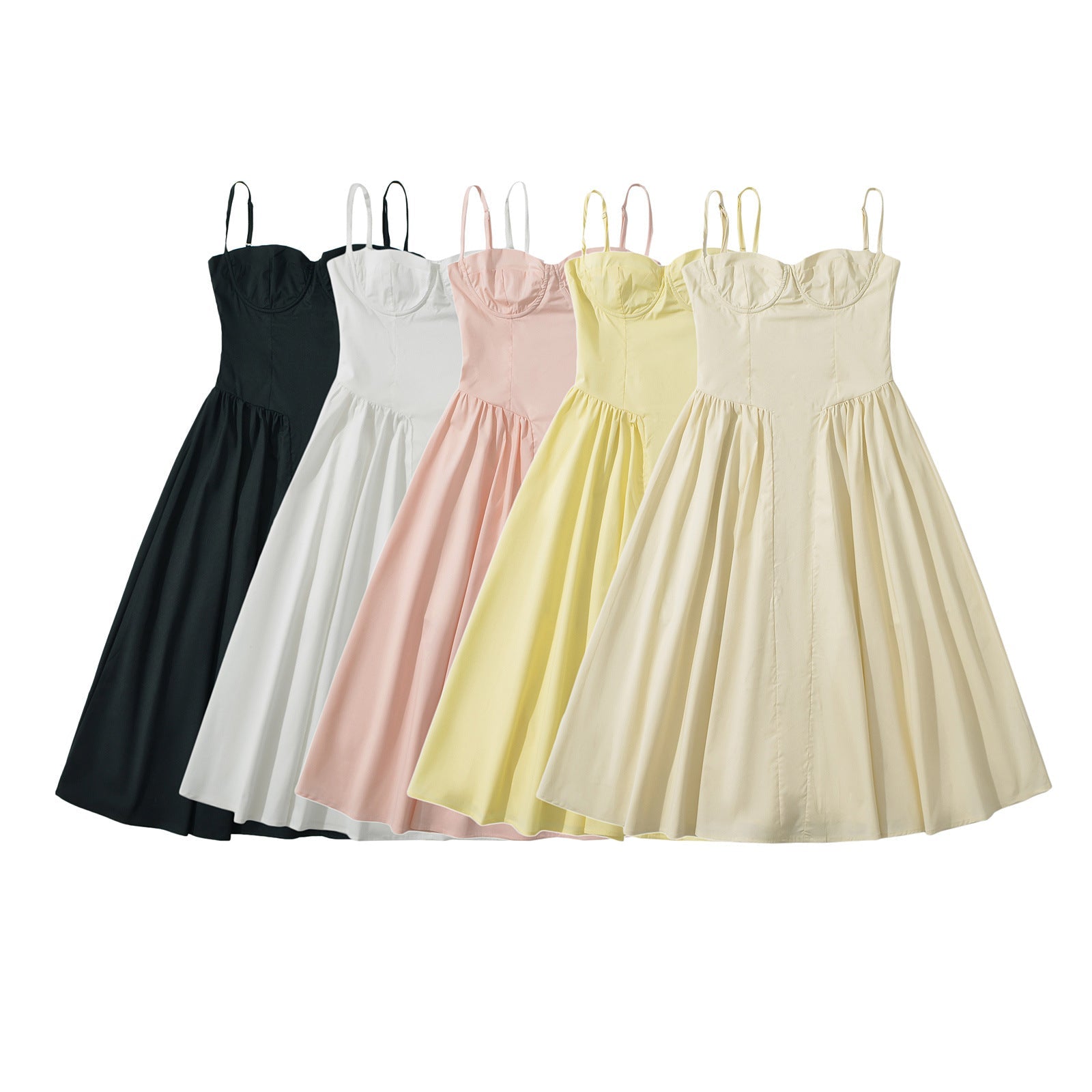 Dam Cocktailklänning Draperad med Ruffles för Bröllop och Fest 2