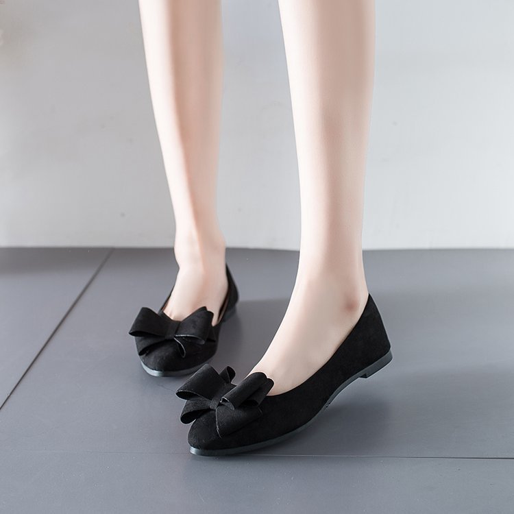 Kvinnors Ballerinaskor Slingapplikation Icke-Slipssula Mjuk Material 4