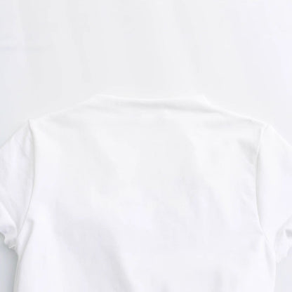 Kvinnors Wrap Top Hög Krage Andningsbart Tyg-2