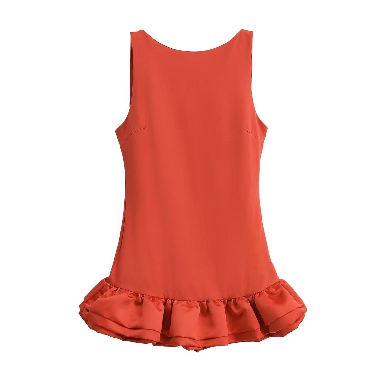 Variant image for Fina Dam Klänningar A-Linjeformad Spaghetti Bärare Polyester-4