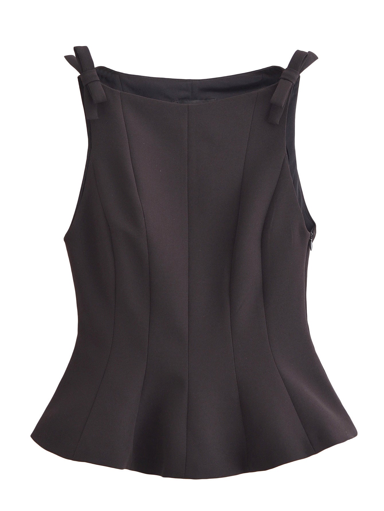 Dam T-shirt Ärmlös Rund Hals Polyester för Träning och Fritid-5