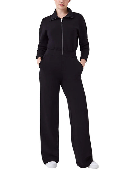 Variant image for Dam Jumpsuit Långa Ärmar Bomull Spandex Nio-Cut-1