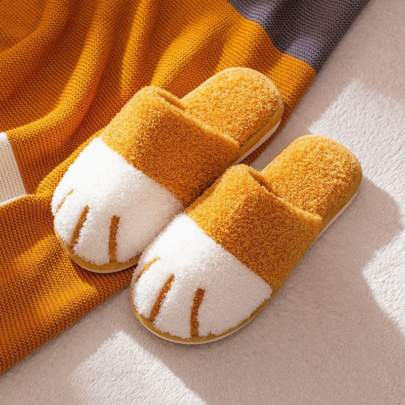 Variant image for Dam Tofflor Fleece Kattklor Slip-On Mjuk och Bekväm-1