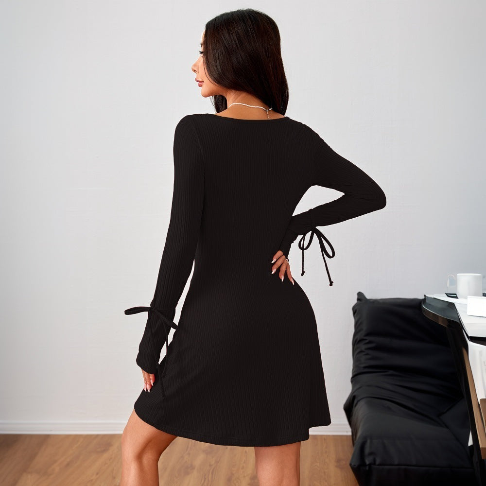 Dam Mini Kjol A-Line Högkvalitativt Tyg-5