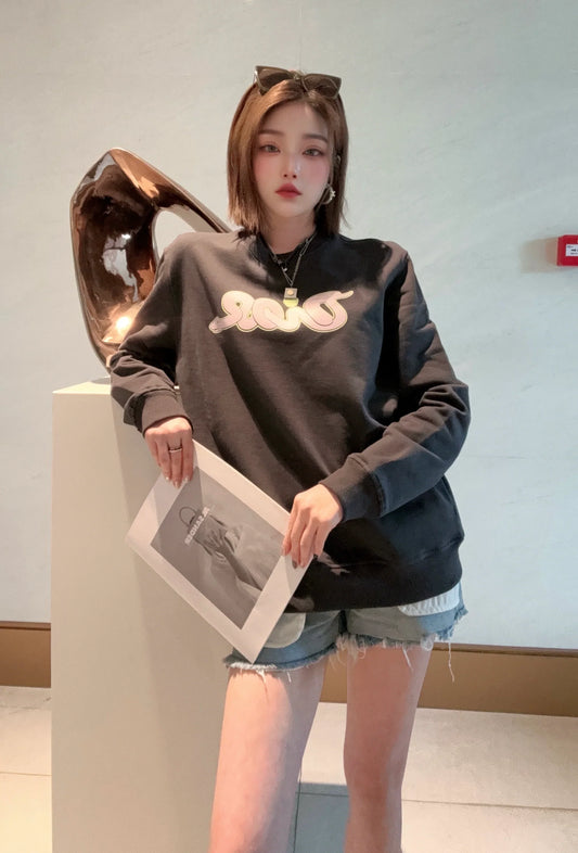 Herr Långärmad T-shirt Rund Hals Bomull Mjuk Passform-1