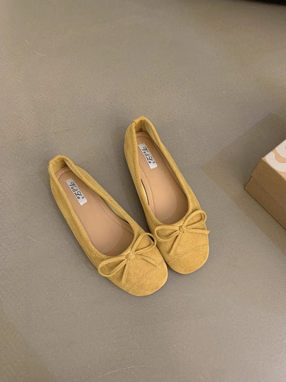 Kvinnors Ballerinaskor Ergonomisk Syntetmaterial med Slingdetaljer 8