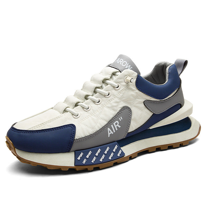 Herrskor Sneakers Lätta PU-Läder för Sommarbruk-3