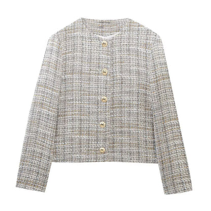 Variant image for Fina Dam Klänningar Knappstrukturerad Elegant Polyester-1