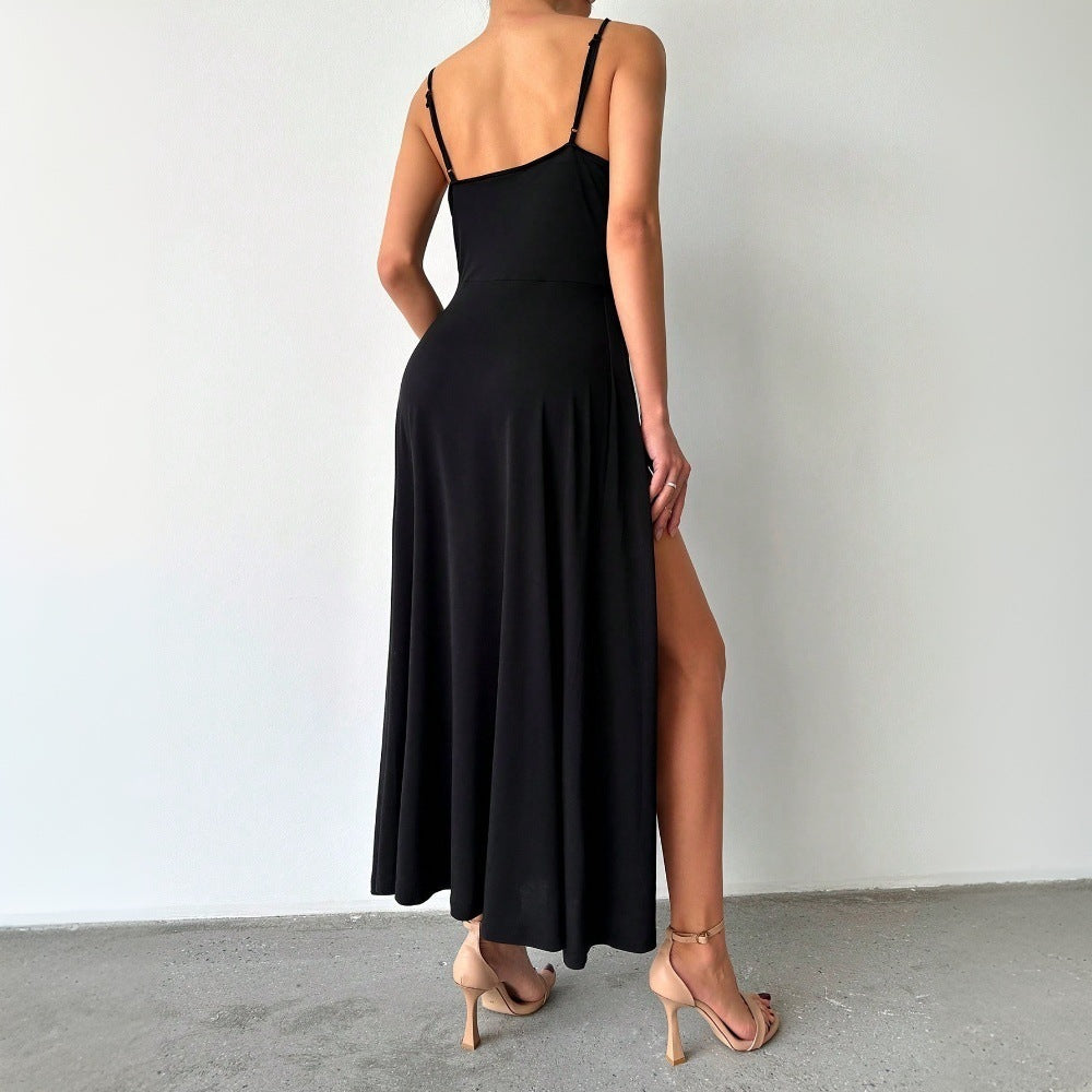 Dam Midiklänning A-linjeformad Fyrkantig Halsringning Polyester-3