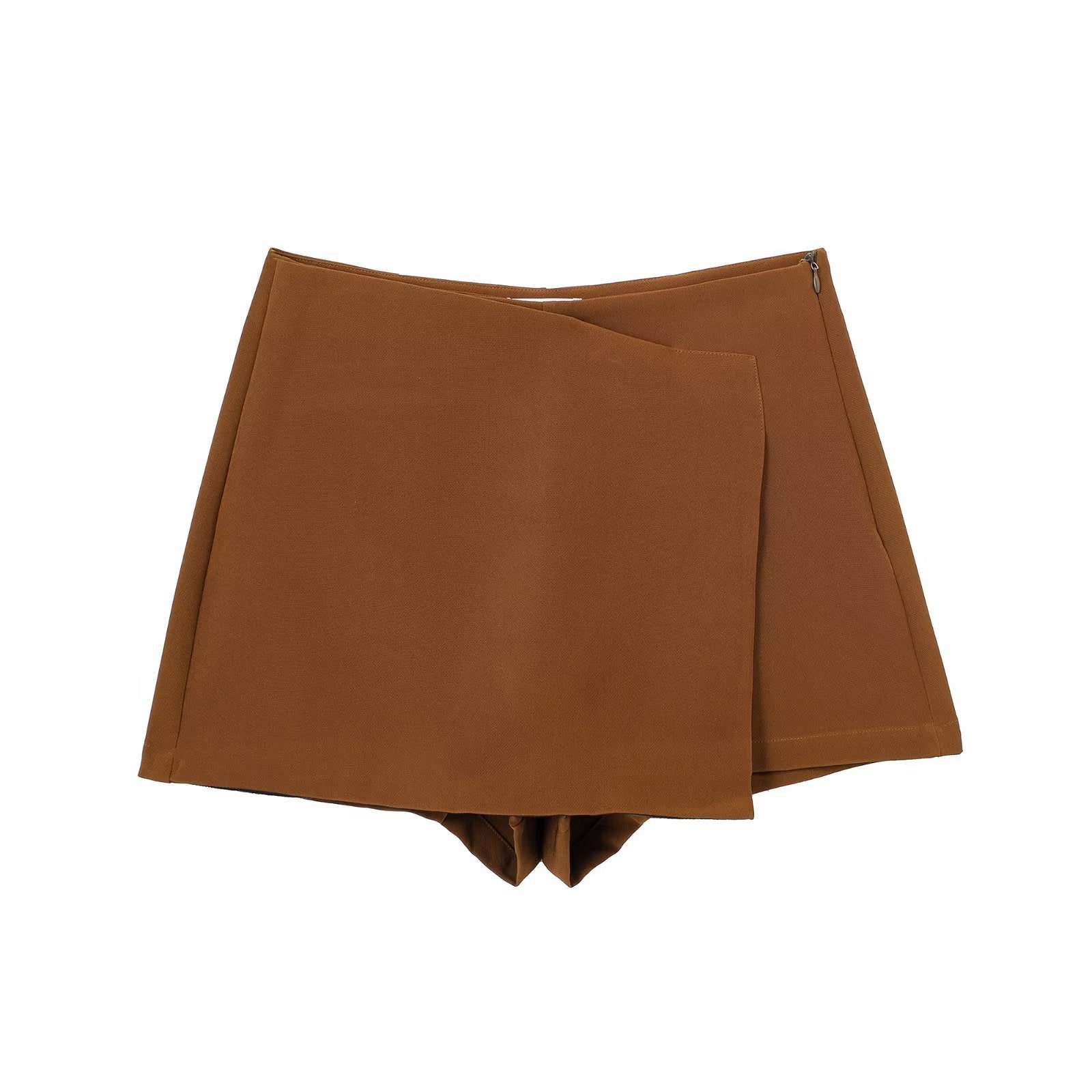 Variant image for Dam Bermuda Shorts Asymmetrisk Smal Fit Lätt Material-25