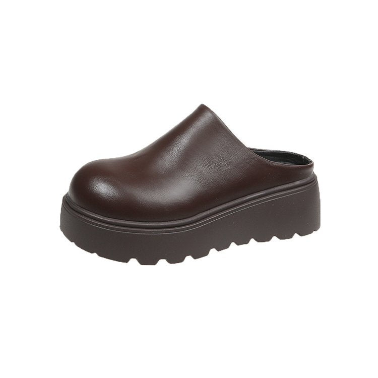 Variant image for Dam Träskor Hög Platå Syntetiskt Läder-2