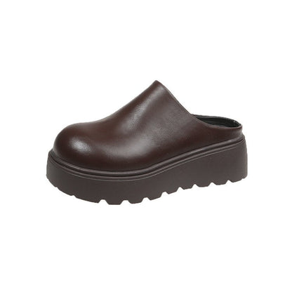 Variant image for Dam Träskor Hög Platå Syntetiskt Läder-2