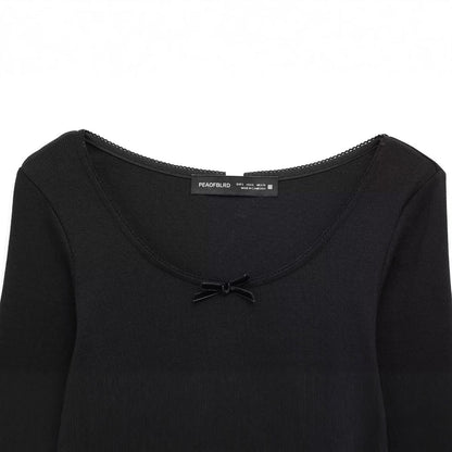 Maxiklänning Dam Monokrom Design Lång Klänning Polyester-3