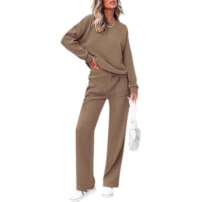 Herr Casual Set Långbyxor Spandex-4