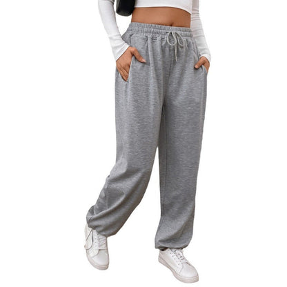 Herrens Joggingbyxor Justerbara Manschetter Polyester Rak Form-5