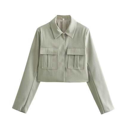 Byxor Dam Smal Passform i 100% Bomull med Patchwork Design – Trendiga och Bekväma 1