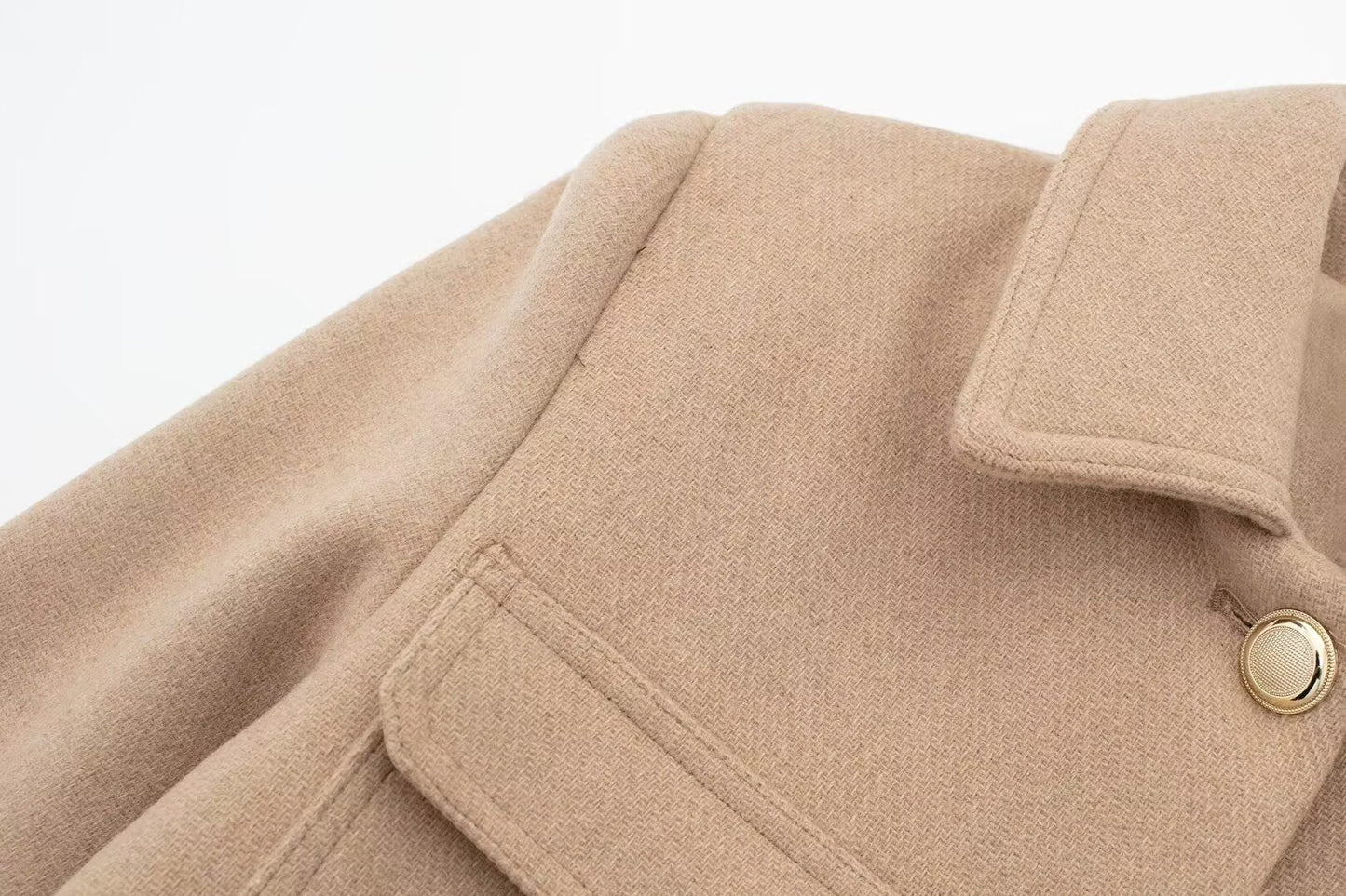 Herrjacka Vinter i Streetwear Stil Polyester för Höst och Vår-6