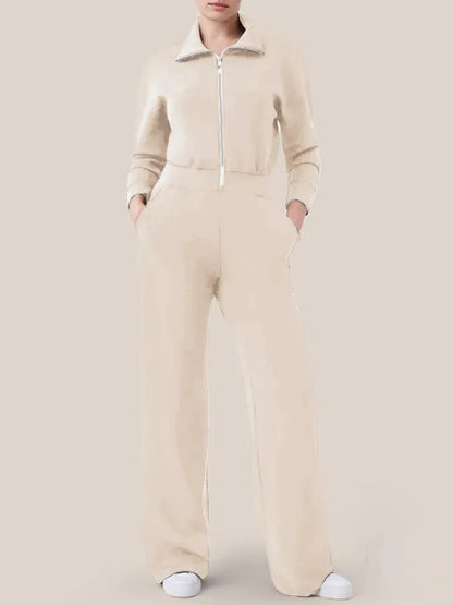 Variant image for Dam Jumpsuit Långa Ärmar Bomull Spandex Nio-Cut-19