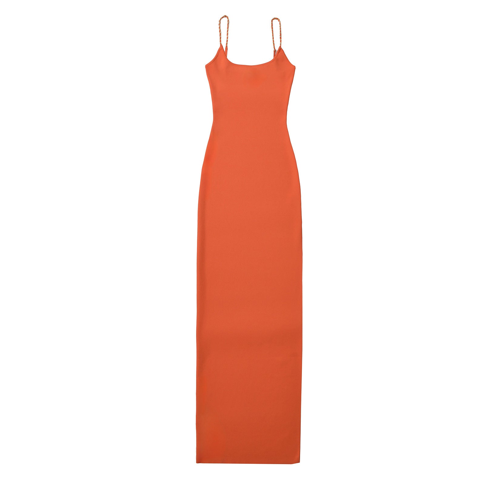 Dam Klänning Bodycon med Delade Sidor Mjuk Elastisk Material-1