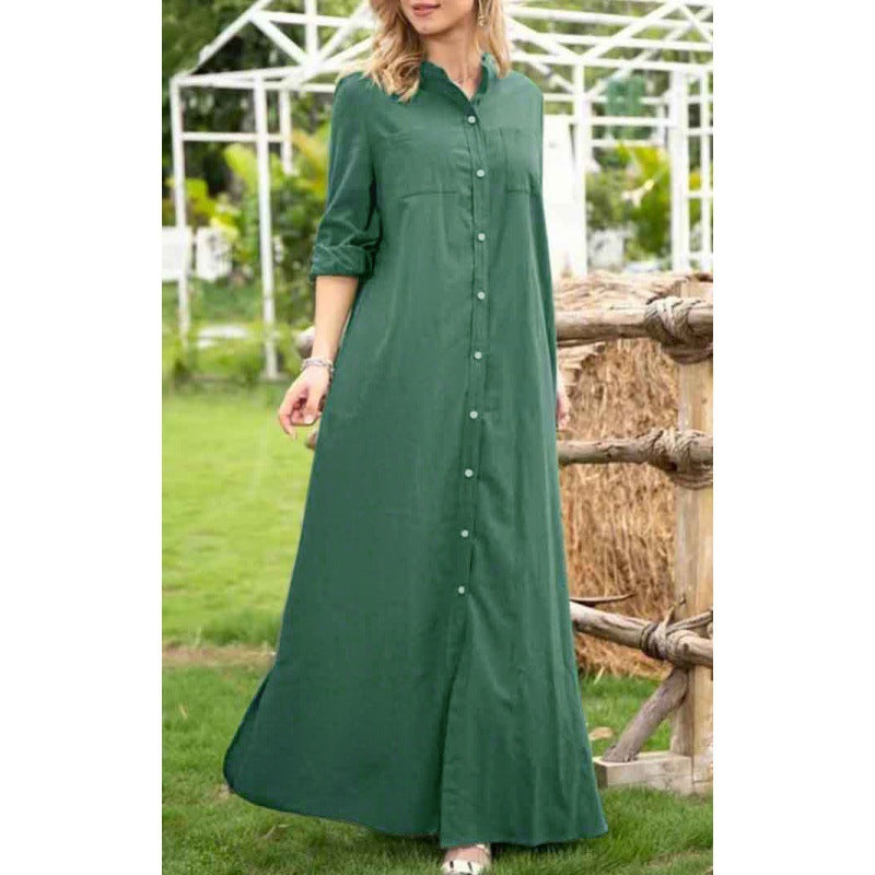 Variant image for Fina Dam Klänningar A-Line Långärmad Polyester-16