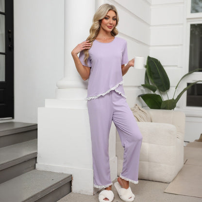 Dam Fritidskläder Sättning Långärmad Polyester-3