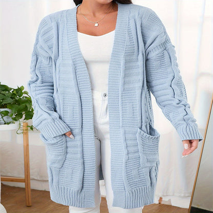 Variant image for Dam Cardigan Slim Fit V-neck Mid-Length Mjuk Tyg-17