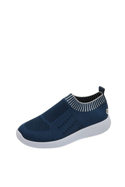 Kvinnors Slip-On Sneakers Sportig Nätmaterial 12