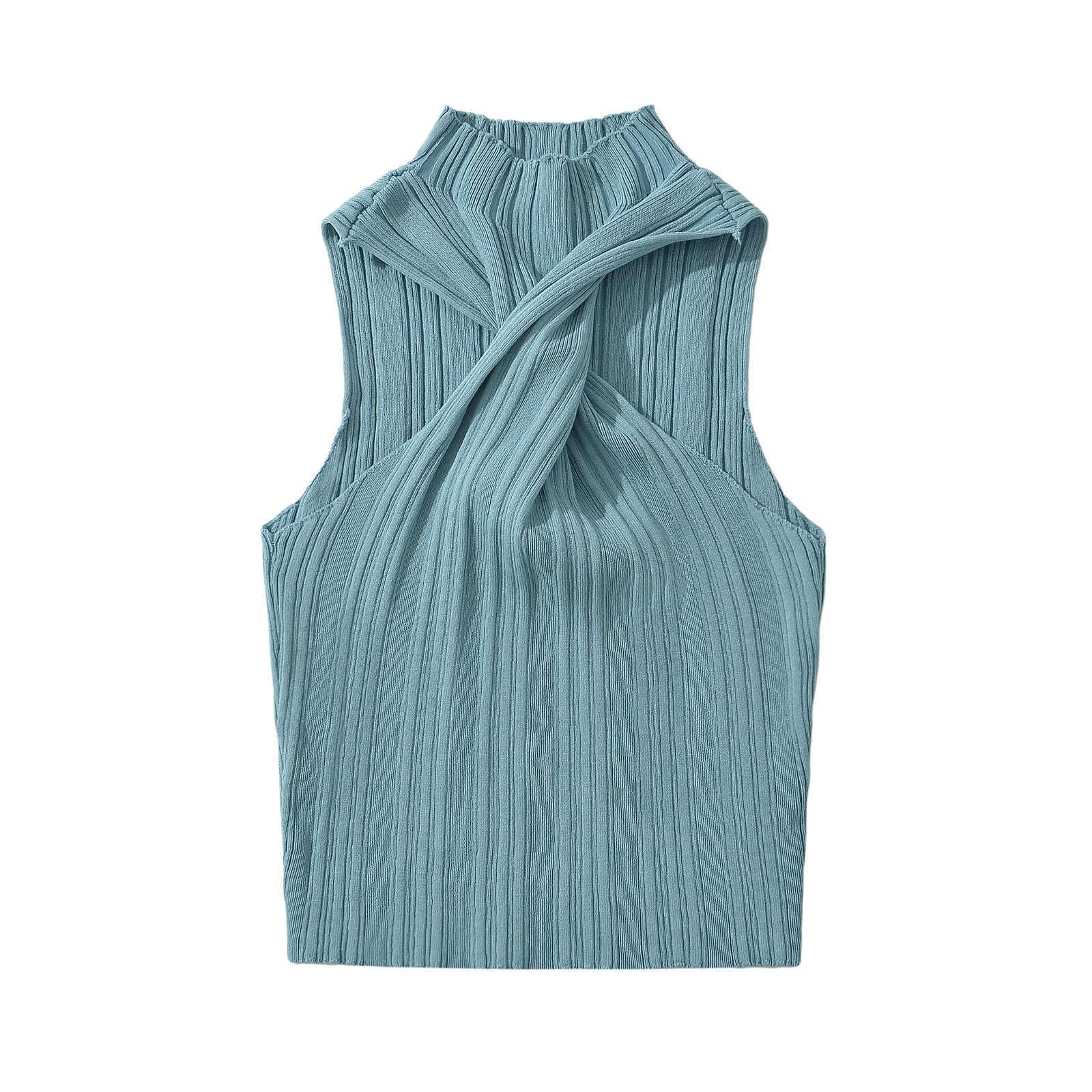 Variant image for Dam Slim Fit Top Cirkulär Halsringning Mjuk Tygblandning-4