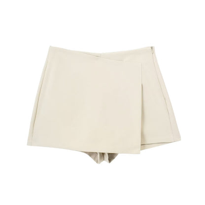 Variant image for Dam Bermuda Shorts Asymmetrisk Smal Fit Lätt Material-29