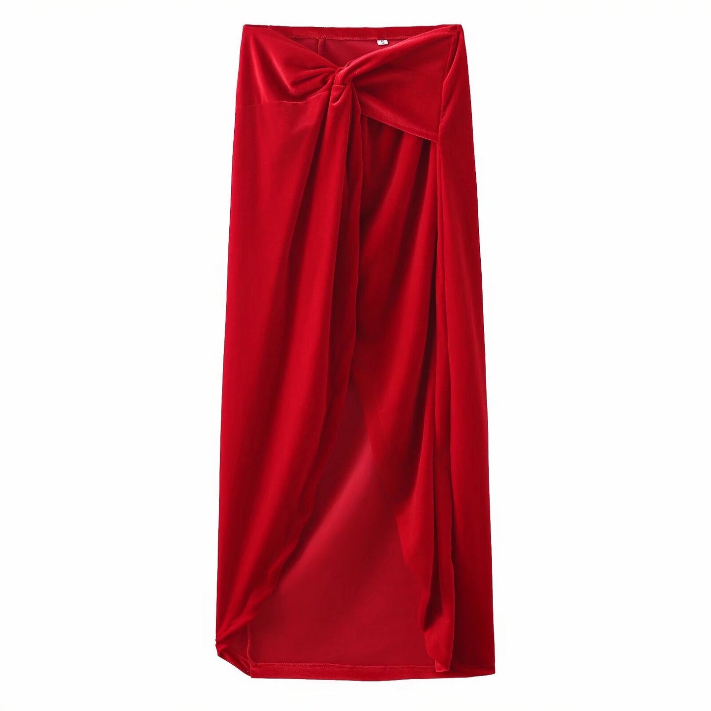 Kvinnors Haltertop och Midirock Set Kjol och Topp i Street Chic Stil Högkvalitativt Tyg-4