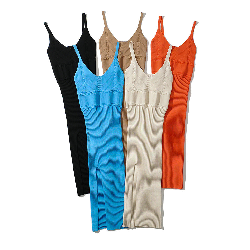 Fina Dam Klänningar Bodycon Slitsydd Hem Mjuk Polyester-2