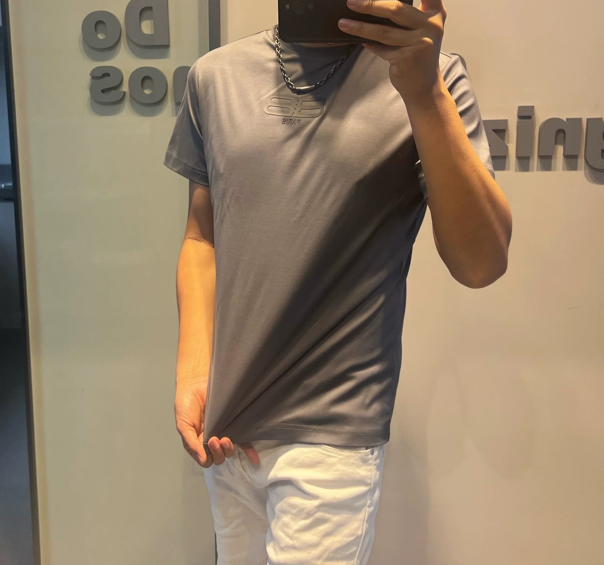 Dam T-shirt Rundhals Korta Ärmar Bomull Mångsidig-2