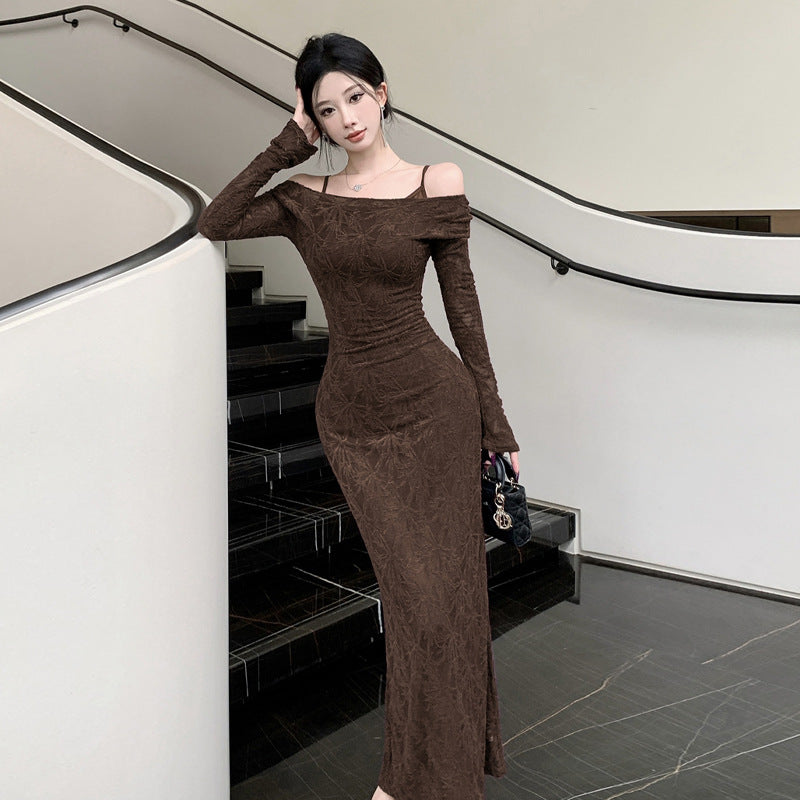 Variant image for Dam One-Piece Kjol Färgblockering Avslappnad Polyester-4