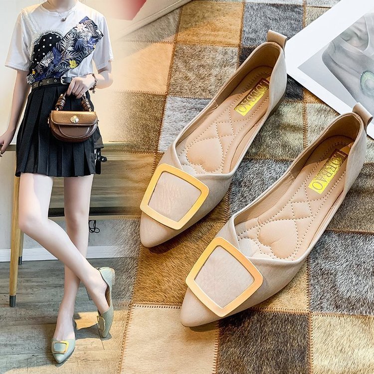Elegante Spitzballettschuhe aus Leder mit Stilvollem Schnallen-Detail – Bequeme Damen-Schuhe in Größen 36-41 2
