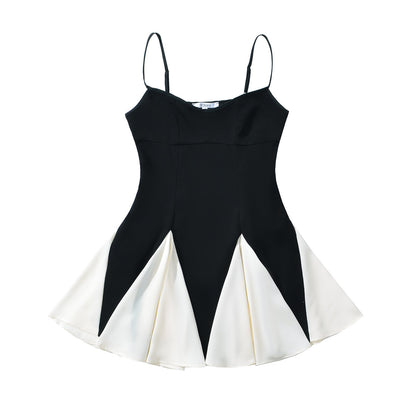 Kvinnor A-linje Klänning Spaghetti-bärare Andningsbart Material 2