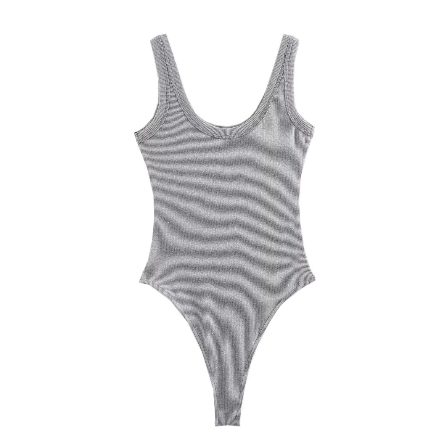 Baddräkt Dam Sportig Design Snabbtorkande Tyg-6