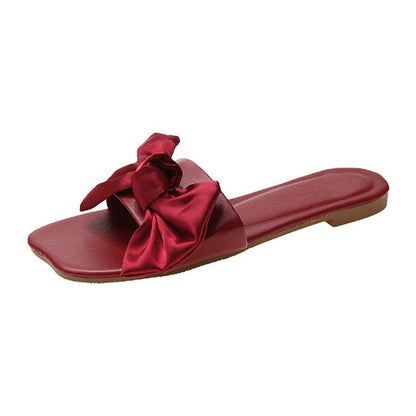 Kvinnors Mulor Satin Slinga Andningsbart Material 7