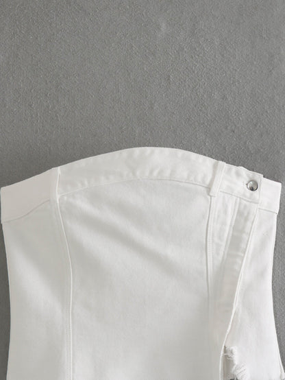 Dam Cardigan Slim Fit Monokrom Polyester-3
