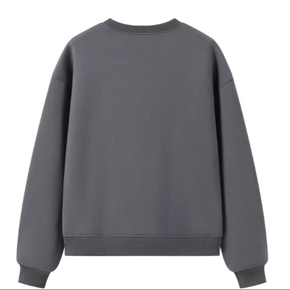 Dam Tröja med Kreativa Illustrationer i Mjuk Bomullsmix-5