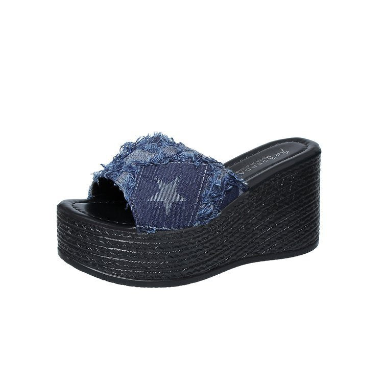 Variant image for Dam Kilpantoletter Denim Design Fransar Ergonomisk-1