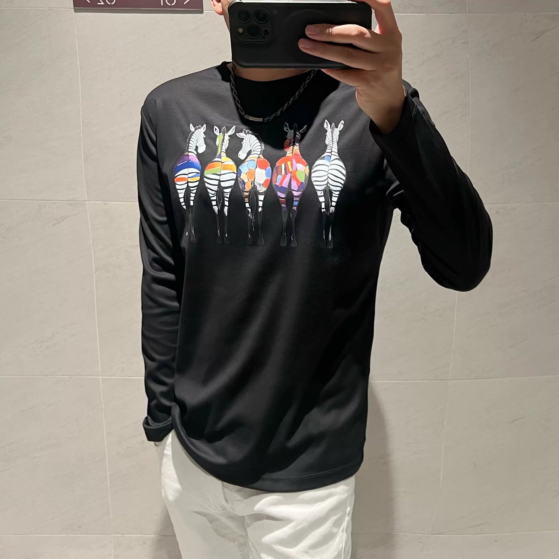 Variant image for Herrskjorta Långärmad Rund Hals 100% Bomull-6