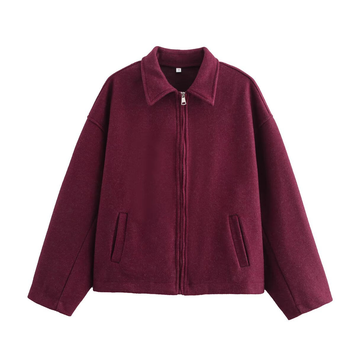 Variant image for Dam Fleecejacka Modern Design Mjuk Fleece med Ståkrage och Dragkedja-12