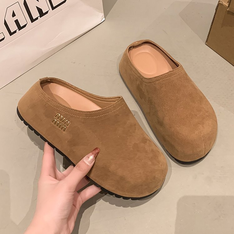 Dam Träskor Komfort Elegant Övre Material Vadderad Innersula 2