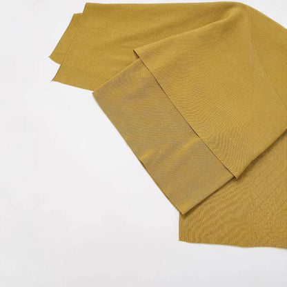 Kvinnors Topp Draperad Lätt Andningsbart Material Rymlig Design 4