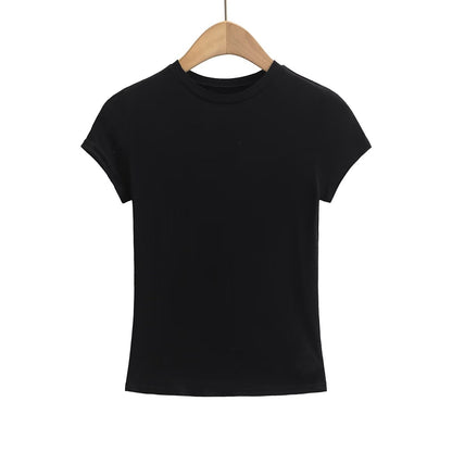 Kvinnors T-shirt Bekväm Passform Andningsbart Material-3