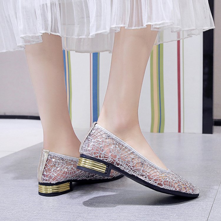 Kvinnors Ballerinaskor Modern Design Filigran Toppmaterial 3