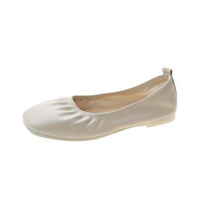Svarta Ballerinaskor Dam i Mjukt Läder med Flexibel Sula – Elegant och Bekväm Design för Vardag och Fest 6